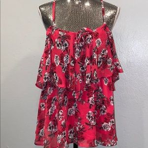 Torrid sheer woman’s blouse